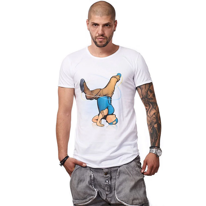 Tricou Breakdancer Blue