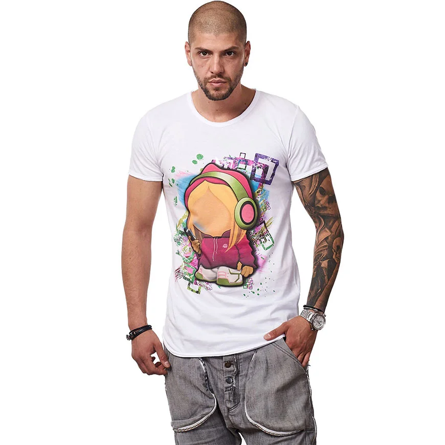 Tricou Cellphone Girl Fusia