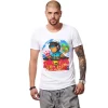 Tricou Alb Barbati Imprimeu Covid Design Unic Si Original Moss