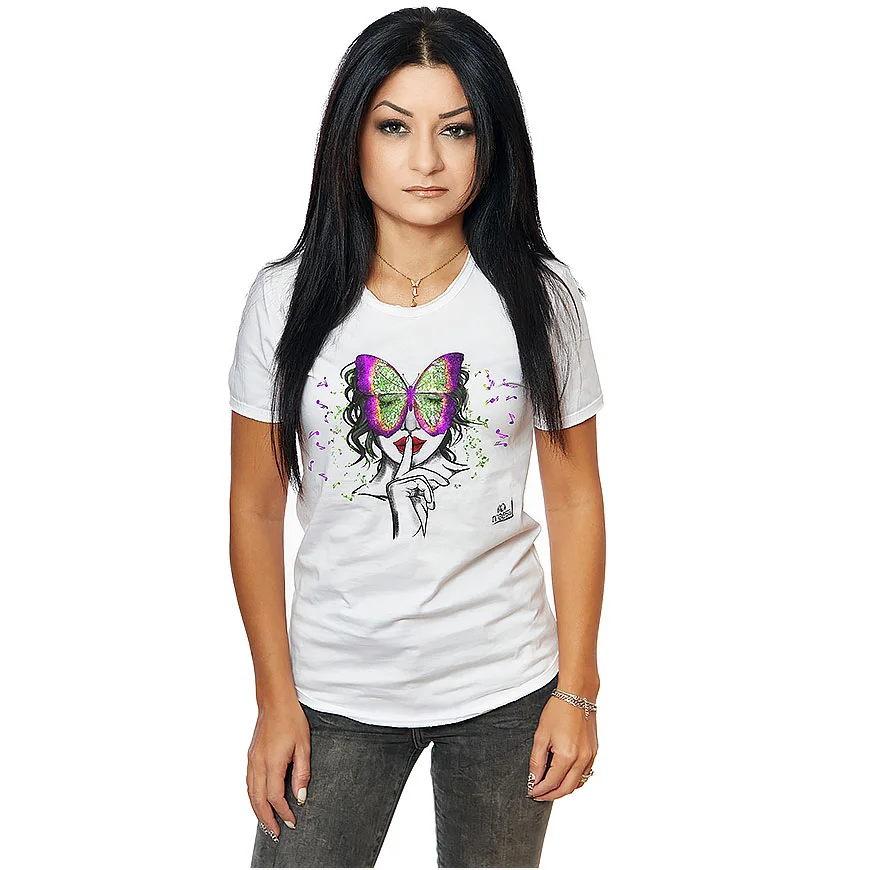 Tricou Butterfly Silence
