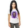 Tricou Alb Scalat 35cm Shaman Girl