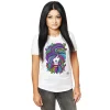 Tricou Alb Scalat 35cm White Medusa