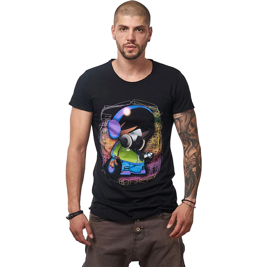 Tricou Dj Tiny Neon