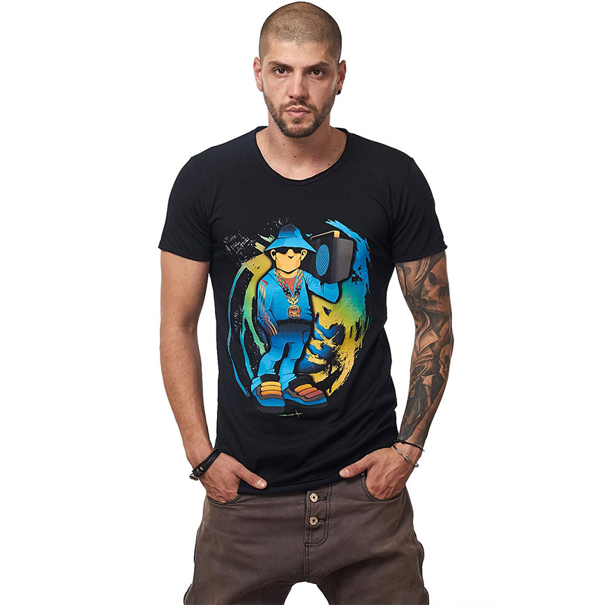 Tricou Street Rapper Blue