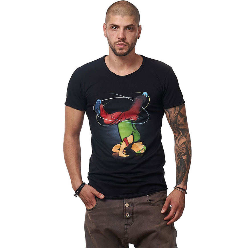 Tricou Breakdancer Green