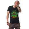 Tricou Negru Moss One Dj Green Design Unic Si Original Moss