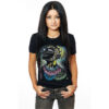 Tricou Negru Scalat 35cm African Mood