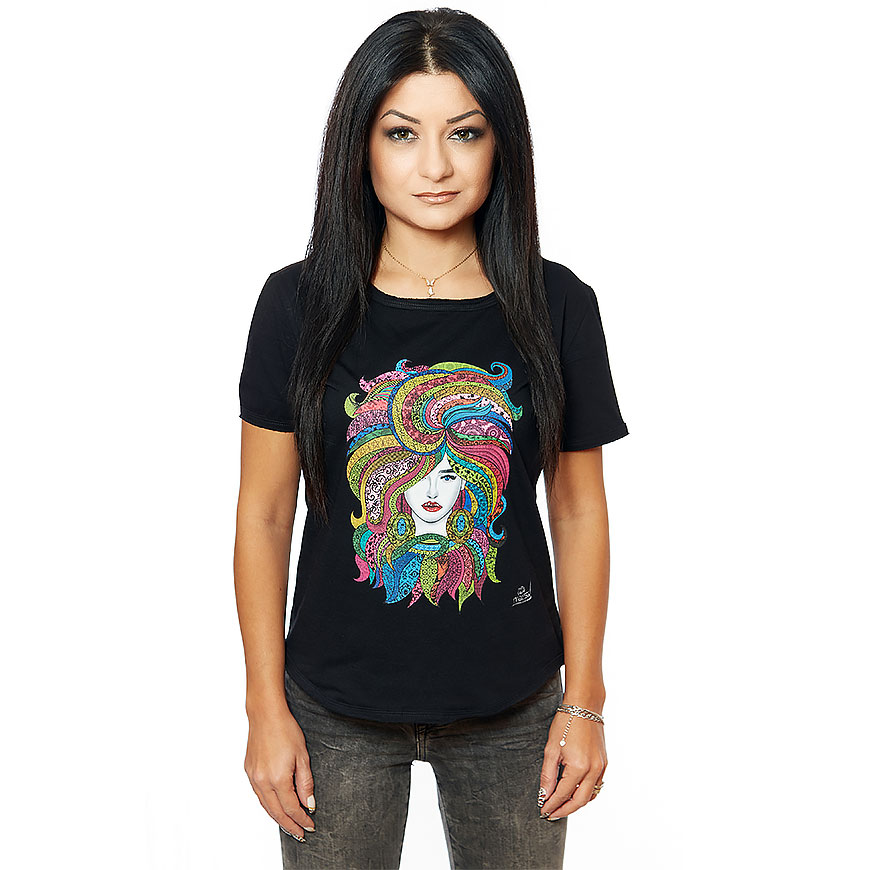Tricou Black Medusa