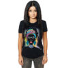 Tricou Negru Scalat 35cm Cubano Style