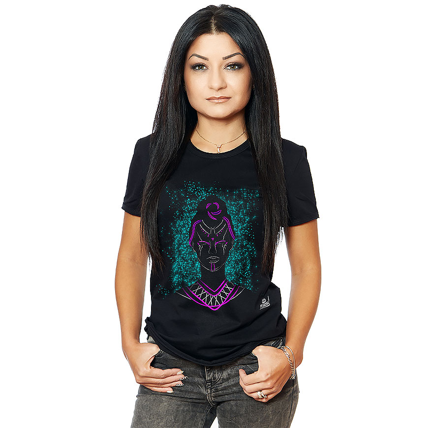 Tricou Indian Blue Traditions