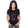 Tricou Negru Scalat 35cm Indian Golden Traditions