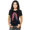 Tricou Negru Femei Orange Queen